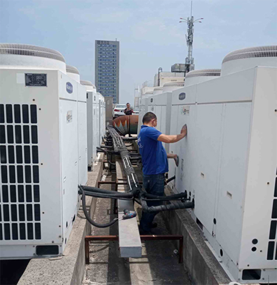 雷山中央空调制热和不制冷系统维修方法